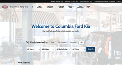 Desktop Screenshot of columbiaford.com